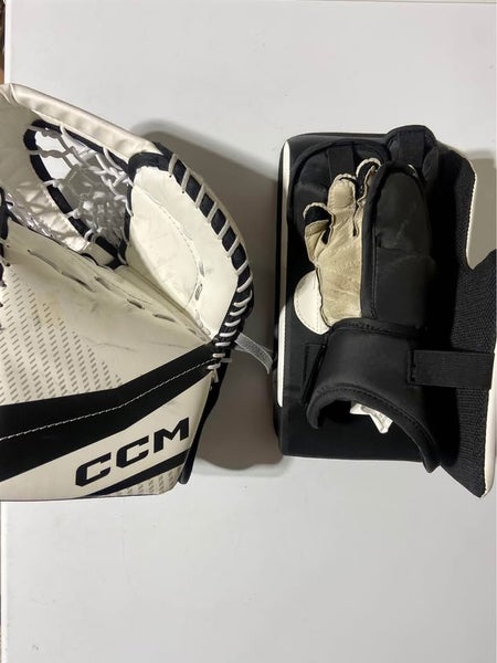 CCM YTFlex 3 Goalie Blocker & Glove- Youth