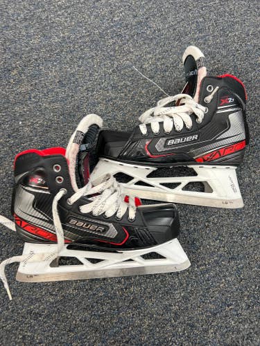 Senior Bauer Vapor X2.7 Hockey Goalie Skates Regular Width 8 (Used)