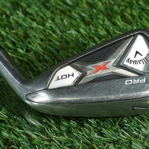 CALLAWAY X HOT PRO 7 IRON PROJECT X 95 FLIGHTED RIFLE 5.5 STEEL STIFF ~ LOOK!!