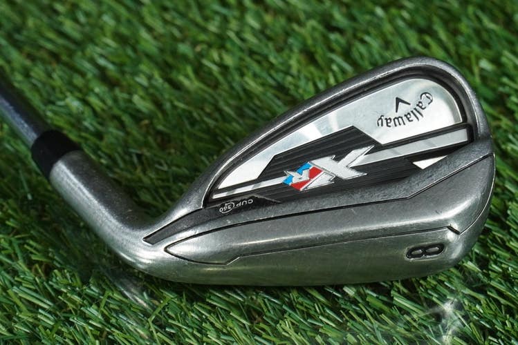 CALLAWAY XR 8 IRON CUP 360 TRUE TEMPER SPEEDSTEP 80 REGULAR FLEX RH ~ LOOK!!