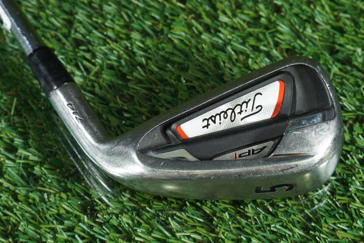 TITLEIST AP1 714 5 IRON TRUE TEMPER XP 95 S300 STIFF FLEX STEEL SHAFT RH ~ L@@K!