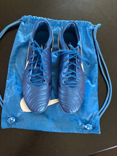 Blue Men's Size M 10.5 (W 11.5) Nike Tiempo Legend 10 Elite Cleats (New)