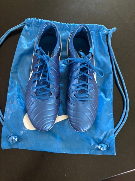 Blue Men's Size M 10.5 (W 11.5) Nike Tiempo Legend 10 Elite Cleats (New)