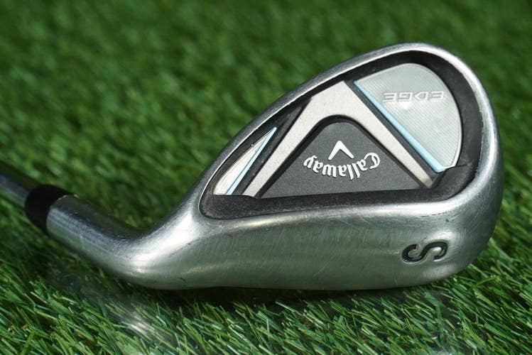 CALLAWAY EDGE SAND WEDGE "S" REGULAR FLEX STEEL SHAFT RH ~ L@@K!!