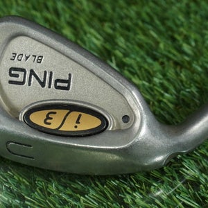 PING I3 BLADE UTILITY / GAP WEDGE "U" CUSHIN JZ REGULAR FLEX LEFT LH BLACK DOT