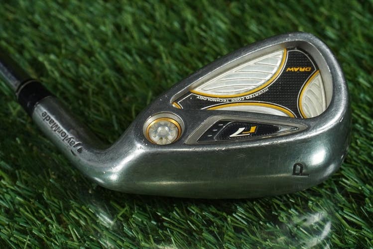 TAYLORMADE DRAW R7 PITCHING WEDGE "P" T-STEP 90 STEEL STIFF FLEX RH ~ L@@K!!