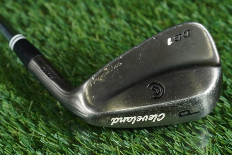 CLEVELAND CG1 PITCHING WEDGE "P" MICRO MILL CMM TRUE TEMPER STEEL BLACK PEARL RH