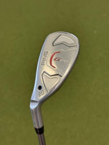 Ping G20 20 Degree Left-handed Stiff Flex 3 Hybrid in Very Nice Condition