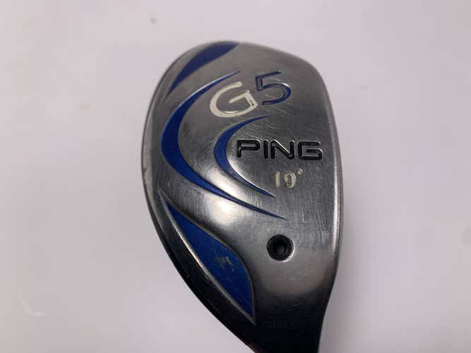Ping G5 Hybrid 19* Aldila NV Green Hybrid 85g Stiff Graphite Mens RH