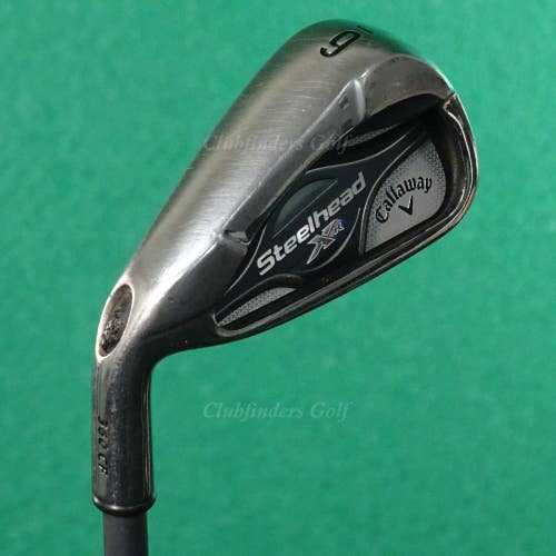 LH Callaway Steelhead XR Single 6 Iron Catalyst 65 5.5 Graphite Regular