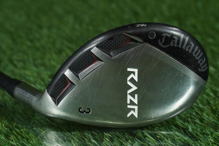 CALLAWAY GOLF RAZR 3 HYBRID 3H MID TORQUE GRAPHITE STIFF FLEX RH 21 ~ L@@K!!