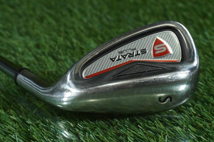 CALLAWAY GOLF STRATA PLUS SAND WEDGE "S" STEEL SHAFT RH ~ L@@K!!