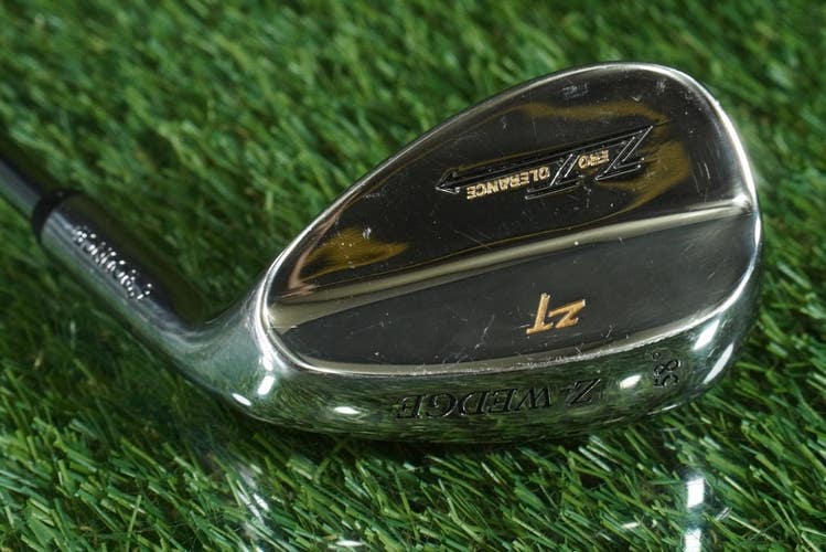 ZERO TOLERANCE ZT Z-WEDGE LOB WEDGE STEEL SHAFT RH 58 6 ~ L@@K!!