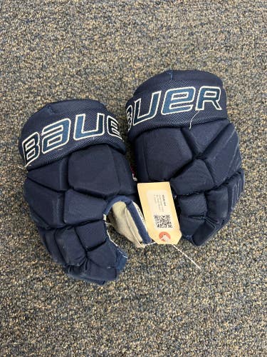 Junior Bauer Vapor Pro Team Gloves 10" | Metro Jets