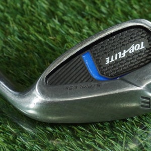 TOP FLITE STAINLESS PITCHING WEDGE "W" GRAPHITE SENIOR FLEX RH ~ L@@K!!