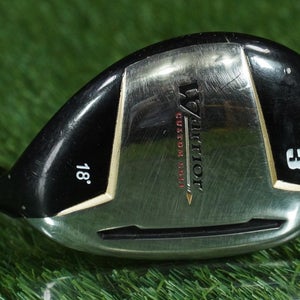 WARRIOR CUSTOM GOLF 3 HYBRID 3H TRUE LAUNCH CUSTOM FIT FLEX RH 18 ~ L@@K!!