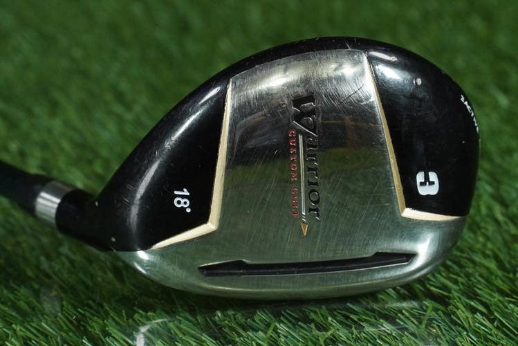 WARRIOR CUSTOM GOLF 3 HYBRID 3H TRUE LAUNCH CUSTOM FIT FLEX RH 18 ~ L@@K!!