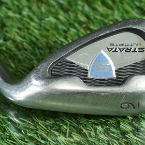 CALLAWAY GOLF STRATA ULTIMATE 9 IRON STEEL SHAFT RH ~ L@@K!!