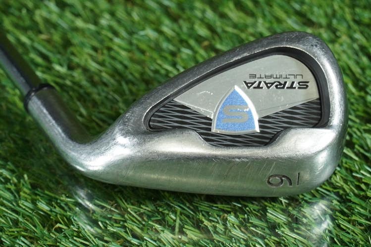 CALLAWAY GOLF STRATA ULTIMATE 9 IRON STEEL SHAFT RH ~ L@@K!!