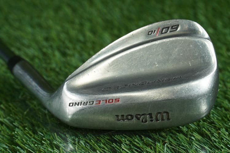 WILSON HARMONIZED LOB WEDGE SOLE GRIND STEEL SHAFT RH 60 10 ~ L@@K!!