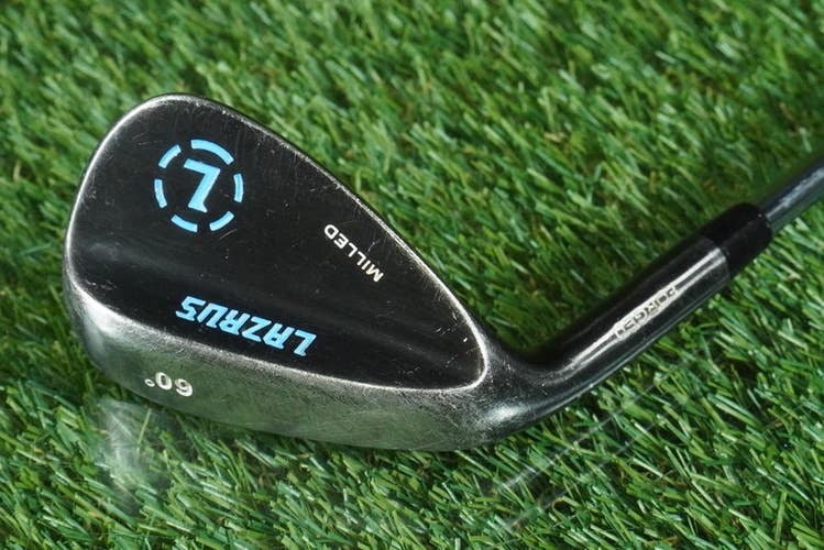 LAZRUS MILLED FORGED LOB WEDGE STEEL SHAFT LEFT HANDED LH 60 ~ L@@K!!