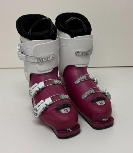 Salomon T/3 Youth/Beginner Alpine Ski Boots Mondopoint 26 US Women's 9 GREAT