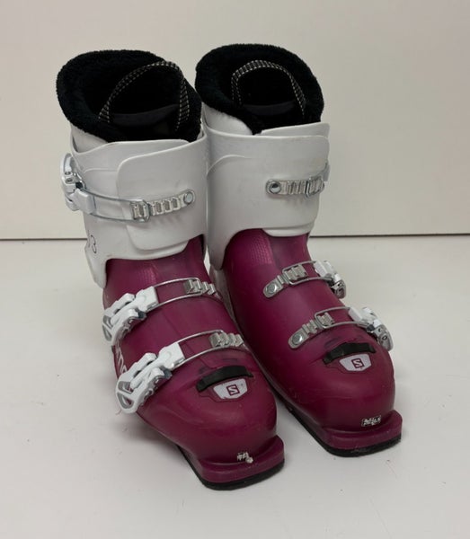 Salomon T/3 Youth/Beginner Alpine Ski Boots Mondopoint 26 US Women's 9 GREAT