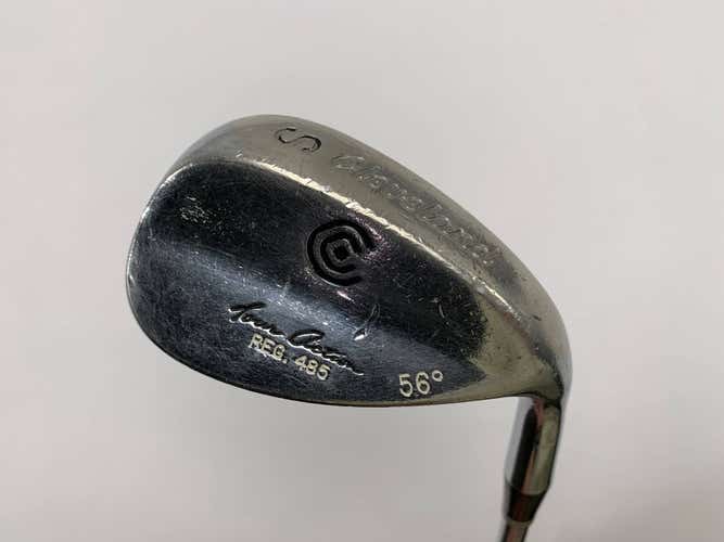 Cleveland 485 Chrome Sand Wedge SW 56* True Temper DG Wedge Steel Mens RH