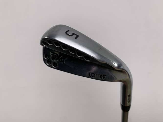 PXG 0311 XF Chrome Single 5 Iron AeroTech SteelFiber i80 Regular Mens RH