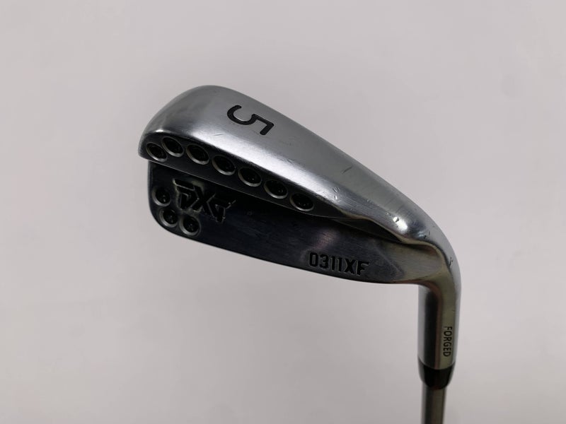 PXG 0311 XF Chrome Single 5 Iron AeroTech SteelFiber i80 Regular Mens RH