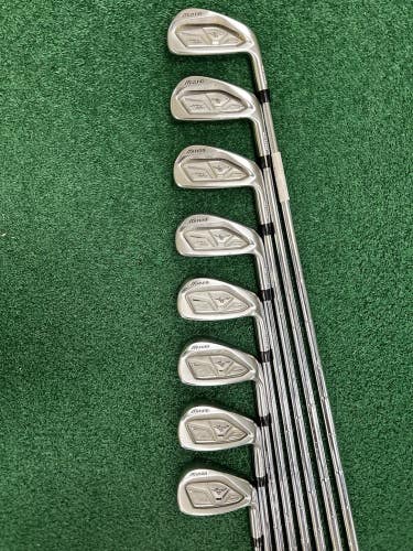 Mizuno Golf JPX 850 FORGED Iron Set 4-PW+GW MRH Extra Stiff X100 Steel Shafts