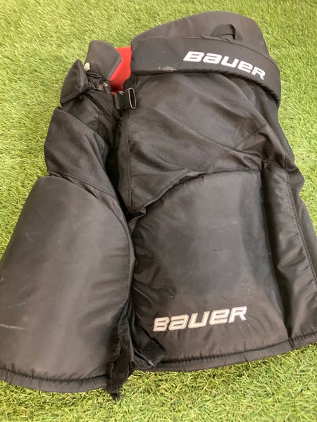 Red Senior Medium Bauer Vapor X800 Hockey Pants (Used)