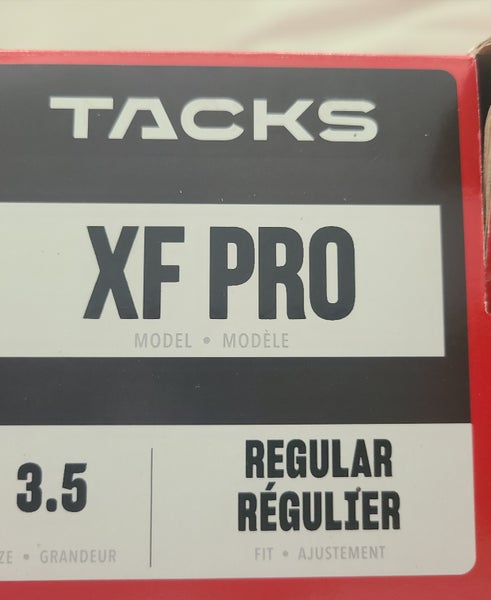 2024 CCM Tacks XF Pro Hockey Skates Regular Width Size 3.5 (Used)