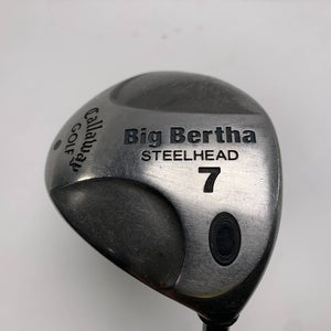Callaway Steelhead 7 Fairway Wood 21* Ladies Gems 99 Ladies Graphite Womens RH