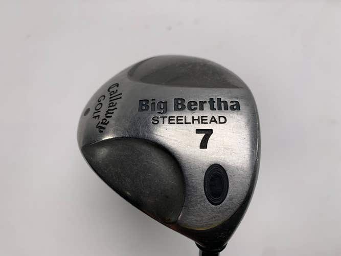 Callaway Steelhead 7 Fairway Wood 21* Ladies Gems 99 Ladies Graphite Womens RH