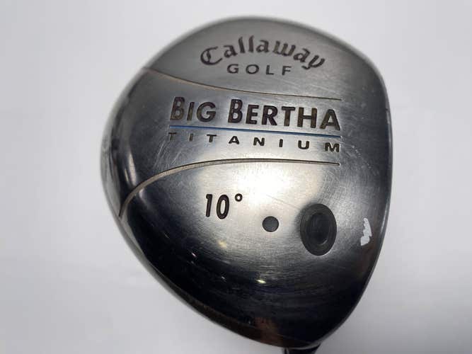 Callaway Big Bertha Titanium Gems Driver 10* Big Bertha Gems 55 Ladies RH