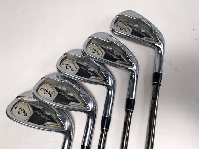 Callaway Apex 19 Iron Set 6-PW UST Mamiya Recoil ESX 460 F3 Regular RH