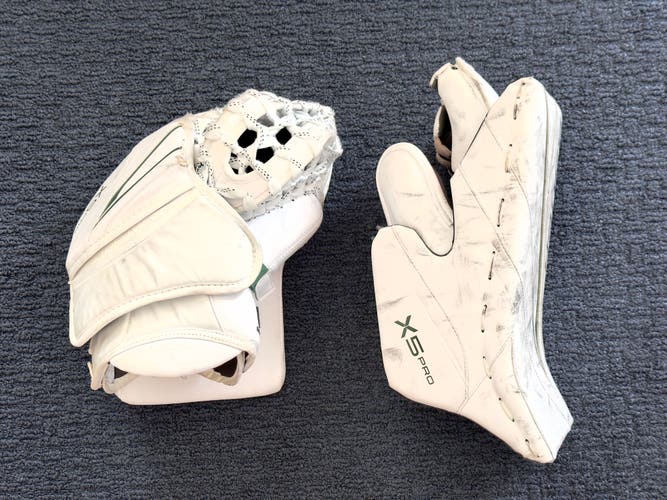 Bauer X5 Pro Senior Glove and Blocker Set (Used)