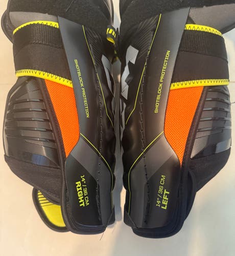 Senior CCM S24 XF 14" Shin Pads (Used)