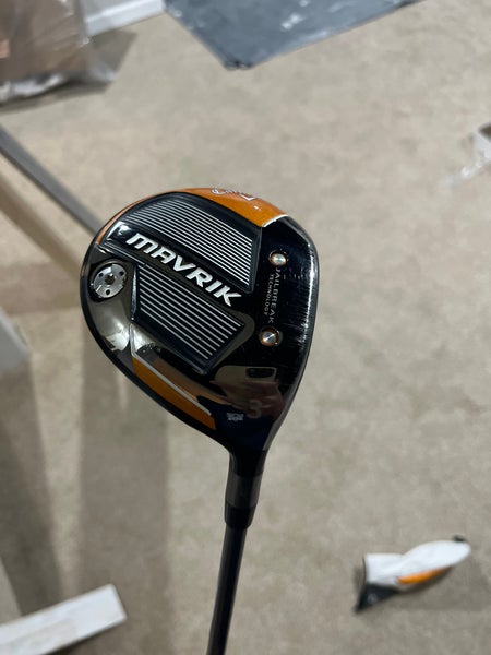 Men's Callaway Mavrik Right Handed Fairway Wood Regular Flex 3 Wood (Used)