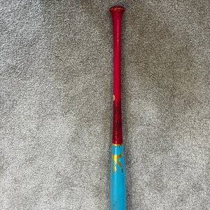 32/29 Victus Maple Wood Bat Used Baby Blue/hot Pink