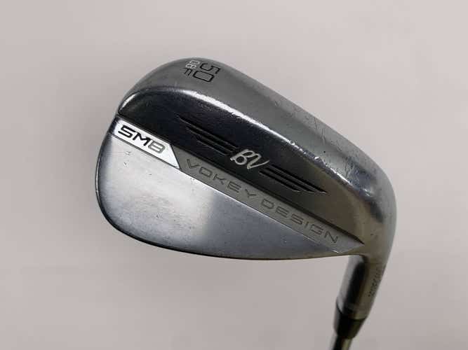 Titleist Vokey SM9 Tour Chrome Gap Wedge GW 50* 8 F-Grind Wedge Steel Mens RH
