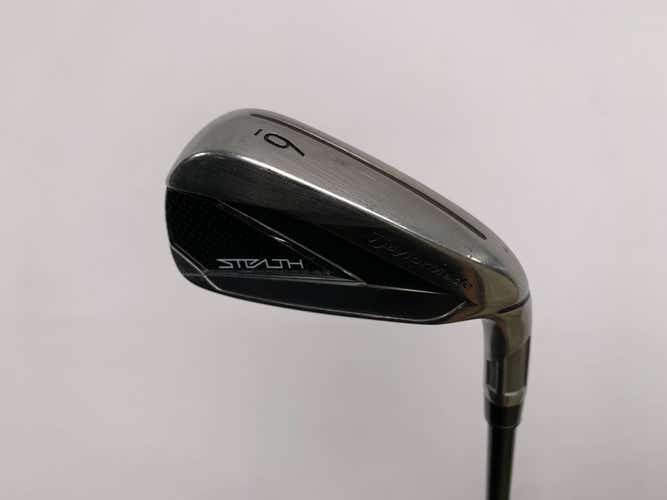 TaylorMade Stealth Single 6 Iron Fujikura Ventus Red 5A Senior Graphite Mens RH