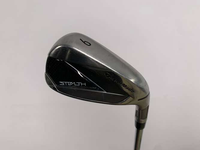 TaylorMade Stealth Single 9 Iron KBS Max MT 85g Stiff Steel Mens RH