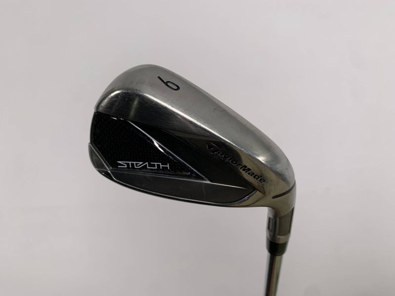 TaylorMade Stealth Single 9 Iron KBS Max MT 85g Stiff Steel Mens RH