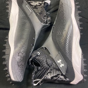 Free Shipping! Men's UA Team Highlight Hammer ATV High Top Turf Cleats (New)