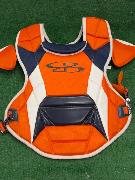 Orange Adult Boombah Catcher's Chest Protector (Used)