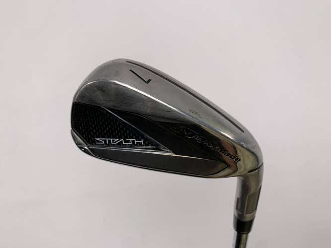 TaylorMade Stealth Single 7 Iron KBS Max MT 85g Stiff Steel Mens RH