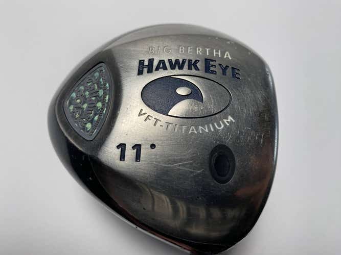 Callaway Hawkeye VFT Driver 11* Big Bertha Gems 50 Ladies Graphite Womens RH
