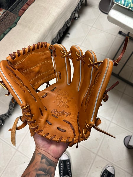 2025 Rawlings RH Infield Heart of the Hide Baseball Glove 11" (Used)